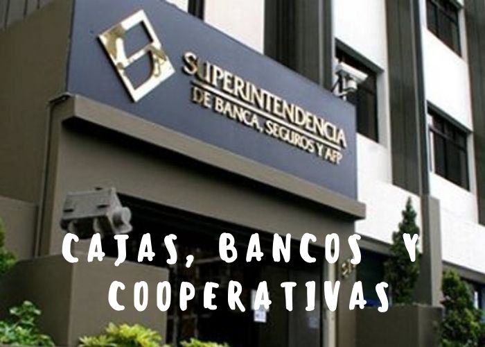 Cajas, bancos y cooperativas