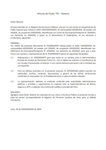modelo de escritura publica